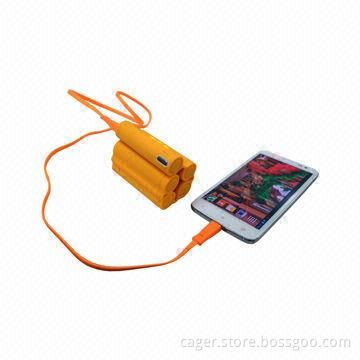 Super Power Bank, 10,400mAh Capacity, Sized 20*73*142mm